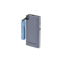 VERBATIM externí SSD 512GB Metal Pocket SSD, USB-C, Modrá