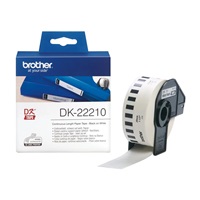 BROTHER DK-22210 papírová role 29mm x 30,48m bílá