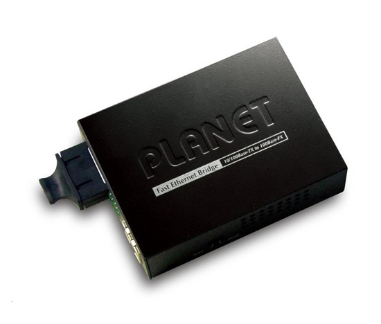 Planet FT-802S15 Konvertor, 10/100Base-TX - 100Base-FX, SC, singlemode