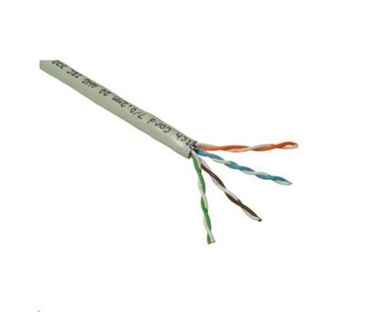 UTP kabel PlanetElite, Cat5E, licna, PVC, Dca, šedý, 305m