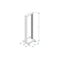 TRITON 19" montážní rám 32U, jednodílný