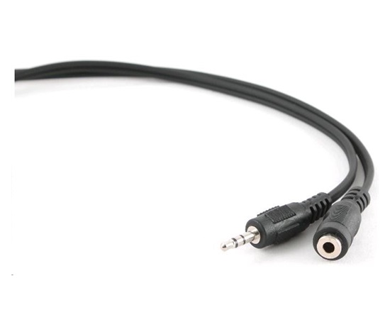 GEMBIRD Kabel audio 3,5mm Jack - Jack prodlužovací  1,5m (M/F, stereo)