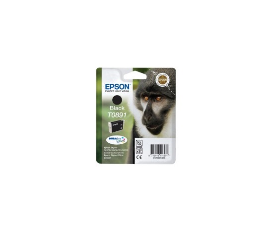 EPSON ink čer Stylus "Opice" S20/SX100/SX200/SX400 (T0891) - black