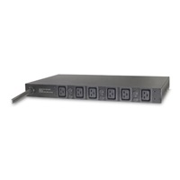 APC Rack PDU, Basic, 1U, 22kW, 400V, (6)C19, IEC-309 32A 3P+N+PE 2.44m