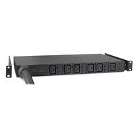 APC Rack PDU, Basic, 1U, 22kW, 400V, (6)C19, IEC-309 32A 3P+N+PE 2.44m