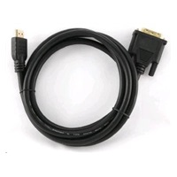 GEMBIRD Kabel HDMI - DVI 1,8m (M/M, DVI-D, Single Link, zlacené kontakty, stíněný)
