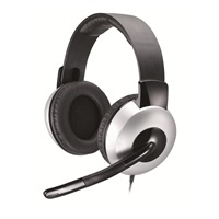 GENIUS sluchátka s mikrofonem HS-05A, svinovací kabel