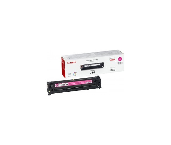 Canon TONER CRG-716M purpurová pro i-Sensys LBP5050, LBP5050N, LBP5360, MF-8030Cn, MF-8040Cn, MF-8050Cn, (1500 str.)