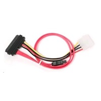 GEMBIRD Kabel SATA datový/napájecí (1x 5,25"/1x SATA)