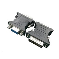 GEMBIRD Redukce DVI / VGA (M/F, DVI-A 24 pin) černá/bíla