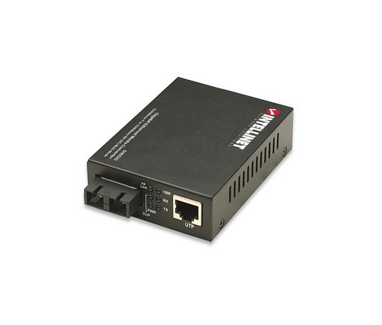 Intellinet Gigabit Ethernet konvertor, 1000Base-T na 1000Base-SX (SC) Multi-Mode, 220 m