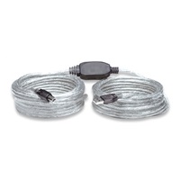 MANHATTAN Kabel USB 2.0 A-B aktivní propojovací 11m