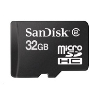 SanDisk MicroSDHC karta 32GB (Class 4)