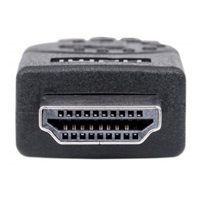 MANHATTAN kabel High Speed HDMI 4K, 3D, Male to Male, stíněný, černý, 15m