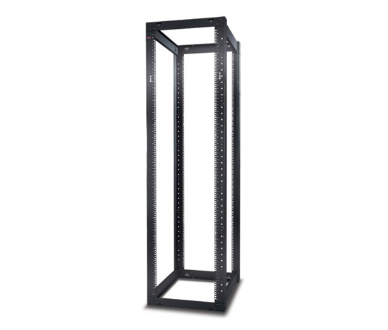 NetShelter 4 Post Open Frame Rack 44U #12-24 Threaded Holes