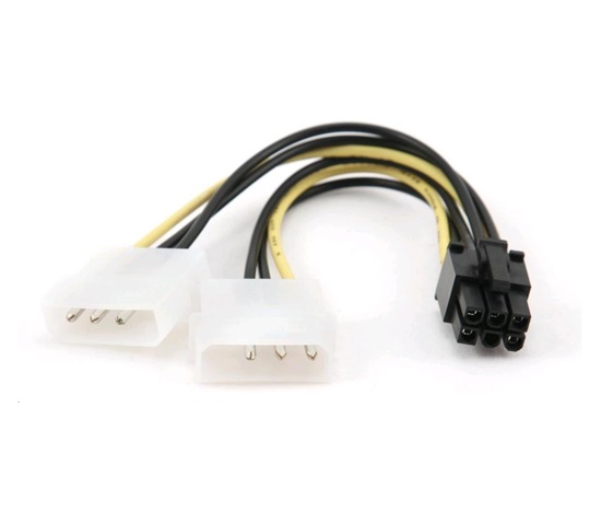 GEMBIRD Kabel napájecí interní 2x 5,25"(F) + PCI Express 6pin