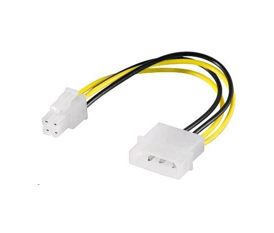 PREMIUMCORD Kabel napájecí interní 1x 5,25" - 1x P4 4pin