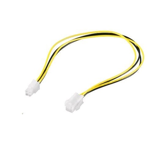 PREMIUMCORD Kabel napájecí interní 4pin, prodlužovací 37cm (1x P4)