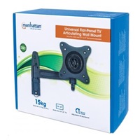 MANHATTAN Nástěnný držák LCD / TV, kloubový s ramenem (±15°/180°, 13"-30", max. 15kg)