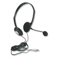 MANHATTAN Sluchátka s mikrofonem Stereo Headset