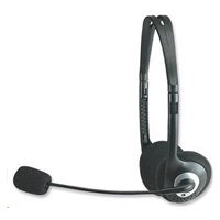 MANHATTAN Sluchátka s mikrofonem Stereo Headset