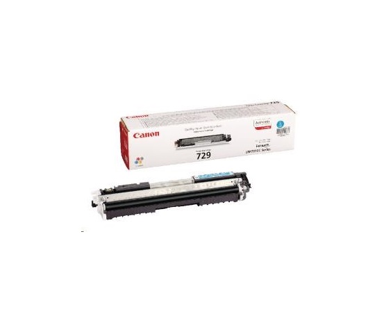 Canon TONER CRG-729C azurový pro i-Sensys LBP7010C , LBP7010C, LBP7018C (1 000 str.)