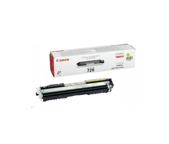 Canon TONER CRG-729Y žlutý pro i-Sensys LBP7010C , LBP7010C, LBP7018C (1 000 str.)