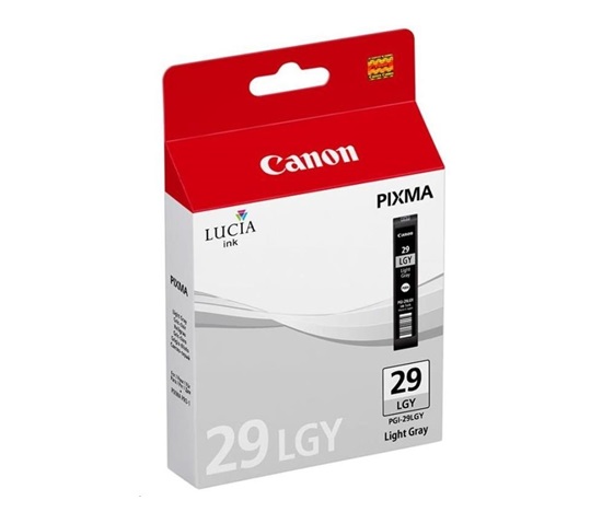Canon CARTRIDGE PGI-29 LGY světle šedá pro PIXMA PRO-1 (1320 str.)