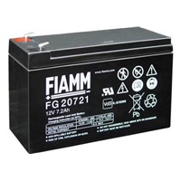 Baterie - Fiamm FG20721 (12V/7,2Ah - Faston 187), životnost 5let