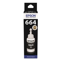 EPSON ink čer T6641 Black ink container 70ml pro L100/L200/L550/L1300/L355/365