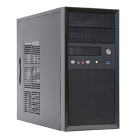 CHIEFTEC skříň Mesh Series/uATX, CT-01B, 350W, Black, USB 3.0