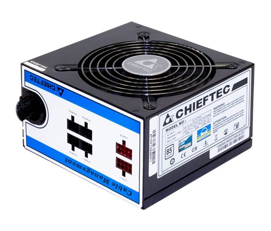 CHIEFTEC zdroj A80 Series, CTG-650C, 650W, 12cm fan, Active PFC, Modular, Retail, 85+