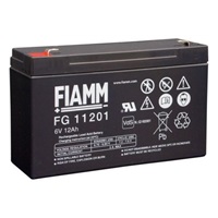 Baterie - Fiamm FG11201 (6V/12,0Ah - Faston 187), životnost 5let