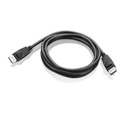 LENOVO kabel DisplayPort to DisplayPort Cable - přenos signálu přes DP, 1,8m