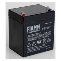 Baterie - Fiamm FG20451 (12V/4,5Ah - Faston 187), životnost 5let