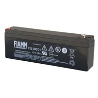 Baterie - Fiamm FG20201 (12V/2,0Ah - Faston 187), životnost 5let