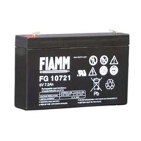 Baterie - Fiamm FG10721 (6V/7,2Ah-Faston 187), životnost 5let