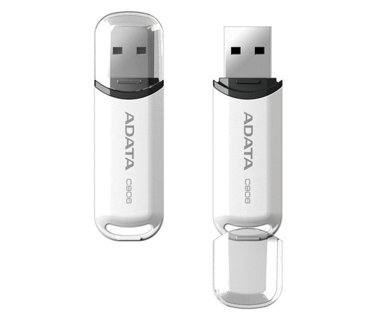 ADATA Flash Disk 32GB C906, USB 2.0 Classic, bílá