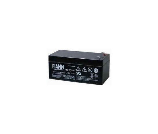 Baterie - Fiamm FG20341 (12V/3,4Ah - Faston 187), životnost 5let