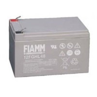 Baterie - Fiamm 12 FGHL 48 (12V/12Ah - Faston 250), životnost 10let