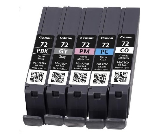 Canon CARTRIDGE PGI-72 PBK/GY/PM/PC/CO MULTI-PACK pro PIXMA PRO-10, PRO-10S (165 str.)