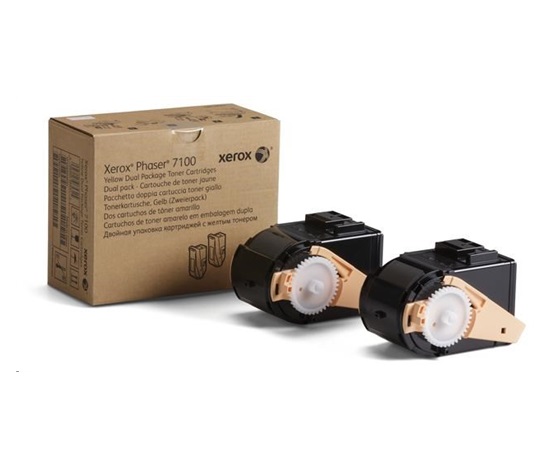 Xerox toner Yellow 2x pro Phaser 7100, 9000 str.
