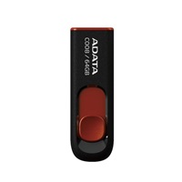 ADATA Flash Disk 64GB C008, USB 2.0 Classic, černá