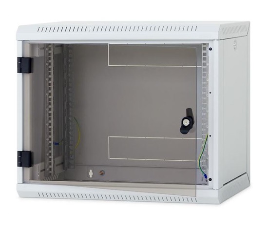 TRITON 19" jednodílný rozvaděč 12U/600mm, odnímatelné boční kryty