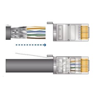 UBNT TOUGHCable Carrier [Level 2, SFTP kabel, drát, outdoor, CAT5e, 24AWG, 305m]