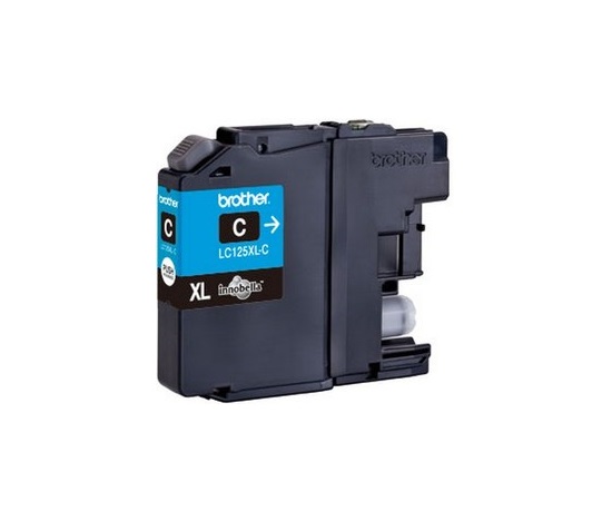BROTHER INK LC-125XLC, azurový inkoust - DCP-J4110DW,MFC-J4410DW,MFC-J4510DW,MFC-J4610DW,MFC-J4710DW,MFC-J6520DW, 6920