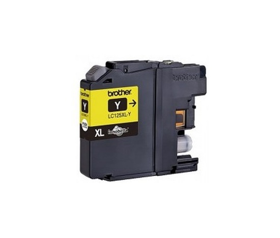 BROTHER INK LC-125XLY, žlutý inkoust - DCP-J4110DW,MFC-J4410DW,MFC-J4510DW,MFC-J4610DW,MFC-J4710DW,MFC-J6520DW, 6920