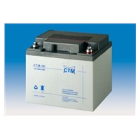 Baterie - CTM CT 12-38 (12V/38Ah - M6), životnost 5let