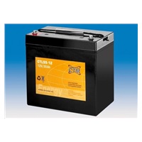 Baterie - CTM CTL 55-12 (12V/55Ah - M6), životnost 10-12let