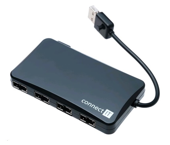 CONNECT IT USB 2.0 hub REVERSE se 4 oboustrannými porty